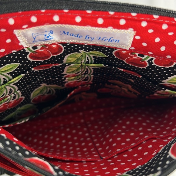 Handmade Cherry Crossbody Bag - Picture 7 of 12